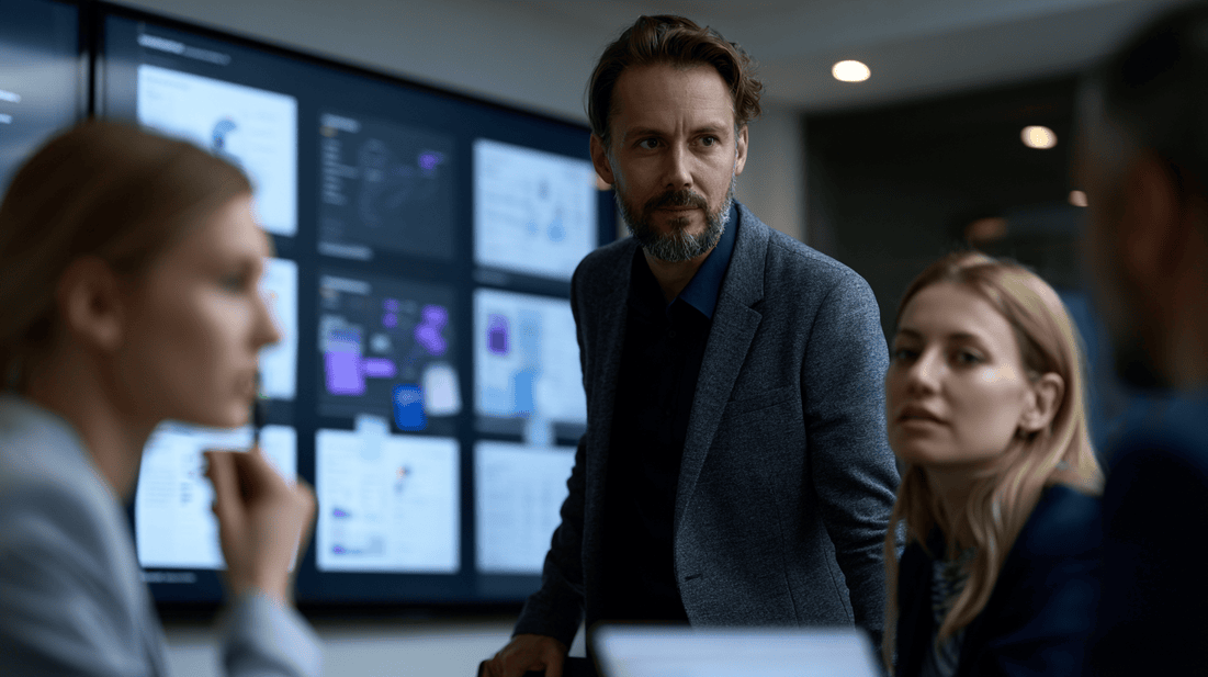 Executive team turning AI readiness findings into a practical AI strategy and implementation roadmap.
